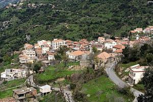 Vue sur le village de Zoubga (Wilaya de Tizi ouzou)