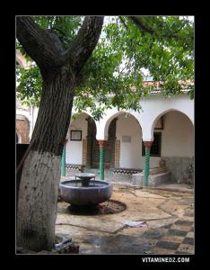 ساحة زاوية سيد أحمد بن يوسف الملياني بمدينة مليانة