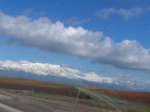 الثلوج تغطي جبال الجرجرة