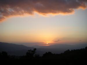 Coucher de Soleil sur Tizi ouzou