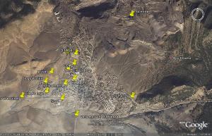 صورة فضائية لقرية بوخضرة