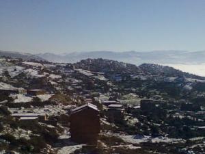 La cité de  Boudjima sous la neige (Wilaya de Tizi ouzou)