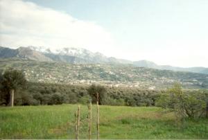 Vue de Ath Mendès du lieu dit Azaghar
