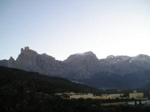 Vue sur les montagnes du Djurdjura