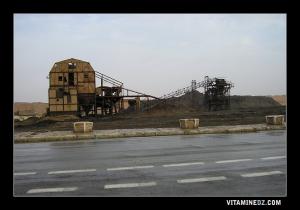 بقايا منجم الفحم ببلدية القنادسة