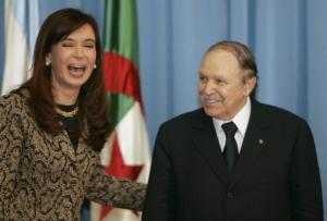 الرئيسة الأرجنتينية كريستينة فرنانديز في زيارة رسمية للجزائر