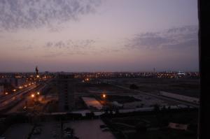 Vue sur Alger depuis l'Hôtel Mercure