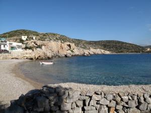 Une plage solitaire aux environs d'Alger