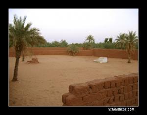 المسجد المفتوح لقرية أولاد سعيد