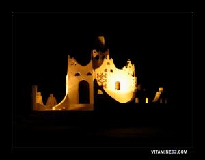 نموذج هندسي من منطقة المزاب بضواحي غرداية