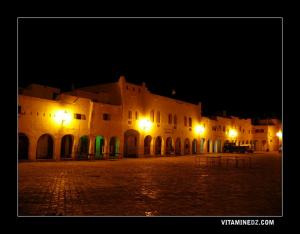 السوق المركزي لمدينة غرداية