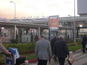 Entrée de l'Aéroport Houari Bouemediene