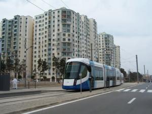Passage du Métro près de la cité  Les Bananiers  (Centre ville d'Alger)