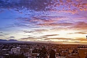 Vue de la cité de Beau Séjour (Commune de Bouzaréah/Wilaya d'Alger)