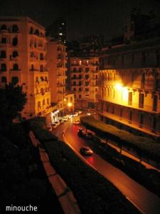 Alger- Quartier Didouche Mourad la Nuit