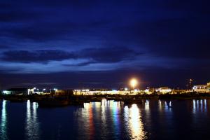 Port d'Alger vu de Nuit