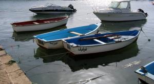 Barques de Pêche au port d'Alger