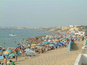 Plage du Club Des Pins à Alger