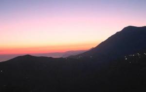 Tombée de la nuit sur Alger