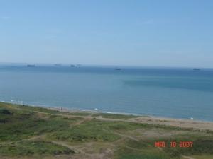 Vue sur la côte d'Alger depuis l'Hôtel Hilton