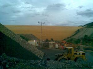 Nouveau chantier sur la périphérie d'Alger