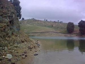 Vue sur Le Lac de Cheuba (Alger)