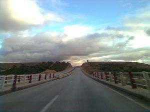 Autoroute aux alentours de Djelfa