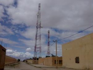 Une allée dans la cité de Zaafrane