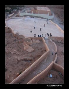 ساحة صلاة الجنائز بالقرب من مقبرة بني يزڨن