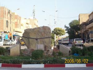 Rond point au quartier de Sidi Naïl à Djelfa