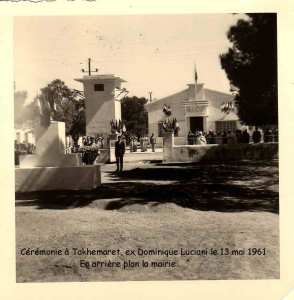 صورة من مدينة تاخمارت 13 ماي 1961