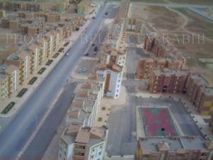 Vue aérienne de la cité EL Wiam à Djelfa