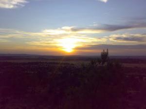 Coucher de Soleil sur Djelfa