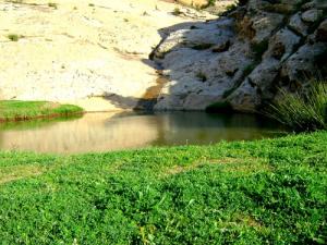 Retenue d'eau aux alentours de Djelfa