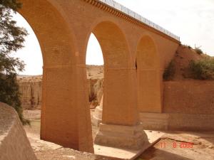 Pont ferroviaire aux abords de Djelfa