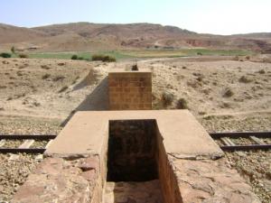 Canal d'irrigation à Djelfa