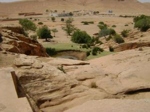 Retenue envasée (Gueltet El Stel) aux alentours de Djelfa