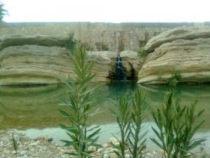 Une retenue d'eau à Selmana (Wilaya de Djelfa)