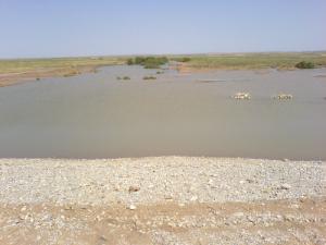 Petit Barrage de dérivation Melaga (Commune de Douis )