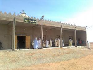 Entrée de la Mosquée  Khaled Ibn El Walid  (Wilaya de Djelfa)