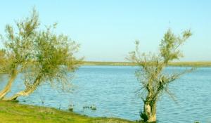 Le Lac d'El Oguila vu de l'Ouest