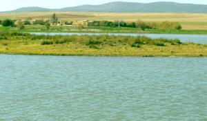 Le Lac d'El Oguila vu du Sud Est