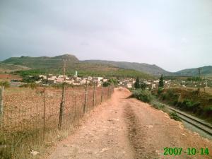 السكة الحديدية المؤدية إلى محطة بلغافر