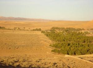 Vue sur le Barrage Vert de Douis