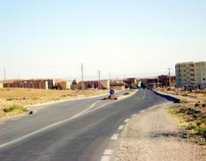 Entrée Nord de la commune de Birine