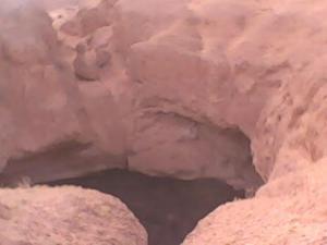 Caverne dans une grotte aux alentours de Djelfa
