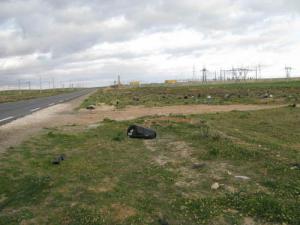 En sortant de la commune de Ain Oussera