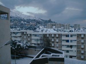 La commune de Sidi-Ahmed sous la neige