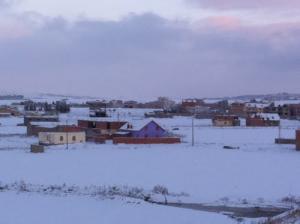 Neige sur la périphérie de Sétif