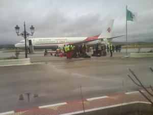Aire d'embarquement à l'aéroport de Sétif